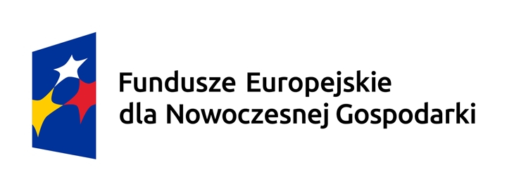 Fundusze europejskie dla nowoczesnej gospodarki logo