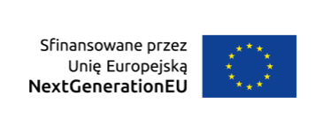 Logotyp Sfinansowane przez UE NextGenerationEU
