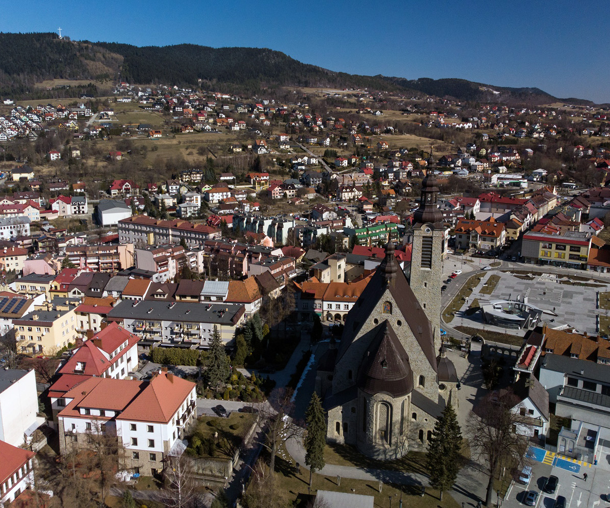 Panorama Limanowej